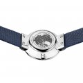 Blue minimalistic solar quartz watch Collection Automne-Hiver Bering