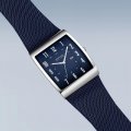 Blue solar powered quartz watch Collection Printemps-Eté Bering