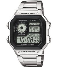 AE-1200WHD-1AVEF World Time 42.1mm