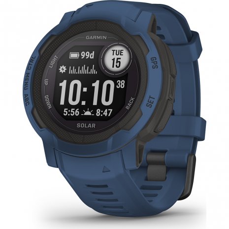 Garmin Instinct 2 Solar - Tidal Blue montre