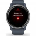 Smartwatch de santé avec écran AMOLED, fréquence cardiaque et GPS Collection Printemps-Eté Garmin