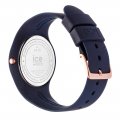 Blue & Rose Gold Silicone Watch Size Medium Collection Printemps-Eté Ice-Watch