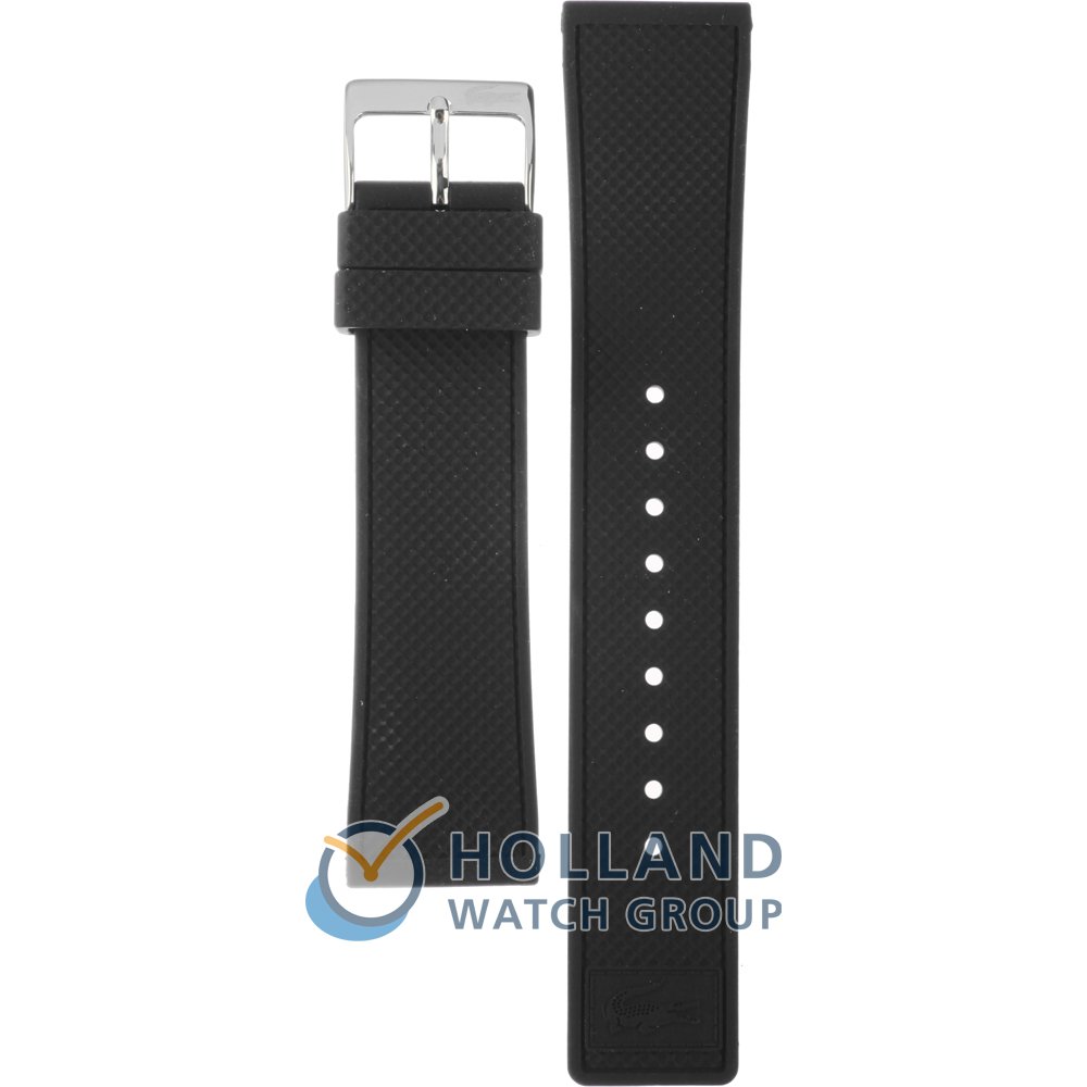lacoste silicone watch strap